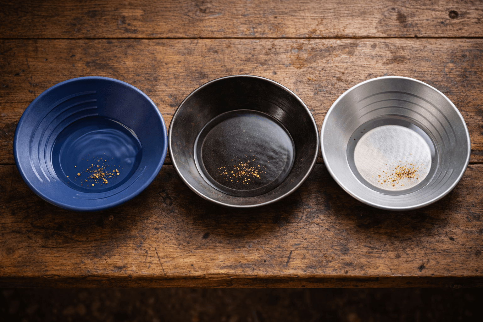 Gold Pan Comparison: Plastic vs Steel vs Aluminum