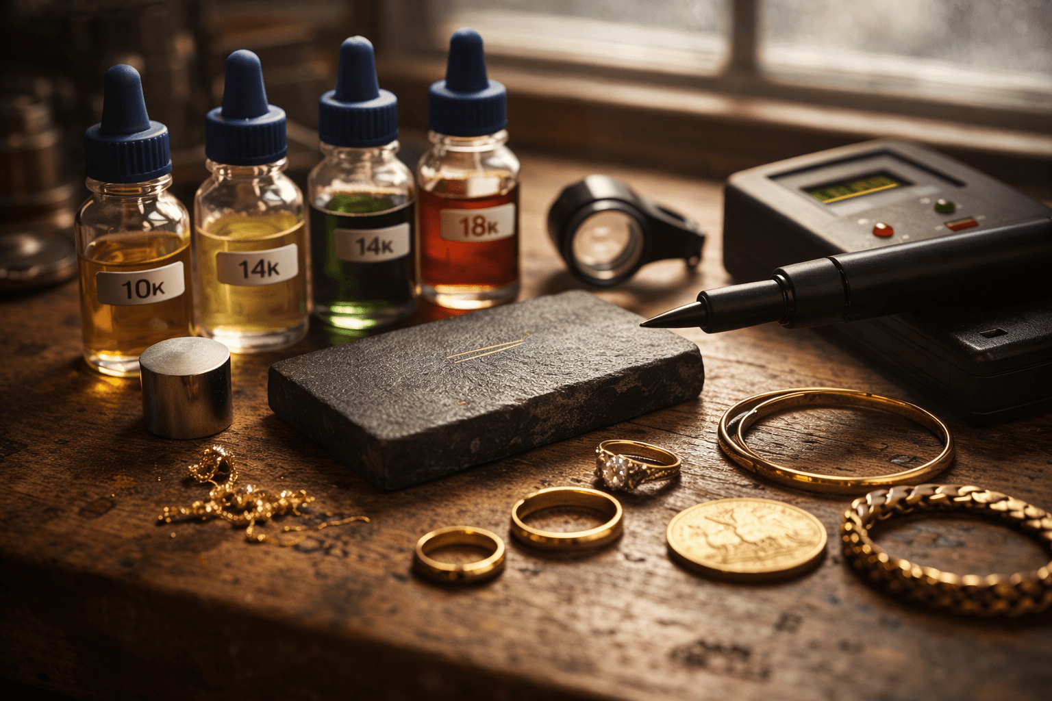 Gold Testing Methods: 5 Ways to Know If It's Real