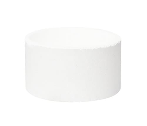 2-1/2" Premium Bone Ash Cupel for Fire Assaying Lead Removal from Gold and Silver Melting