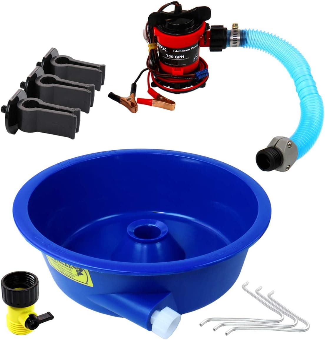 Blue Bowl Concentrator Kit with Pump