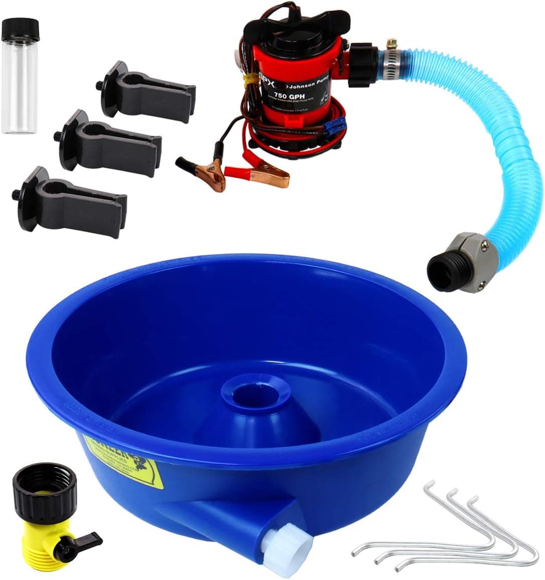 Blue Bowl Concentrator Kit with Pump & Leg Levelers