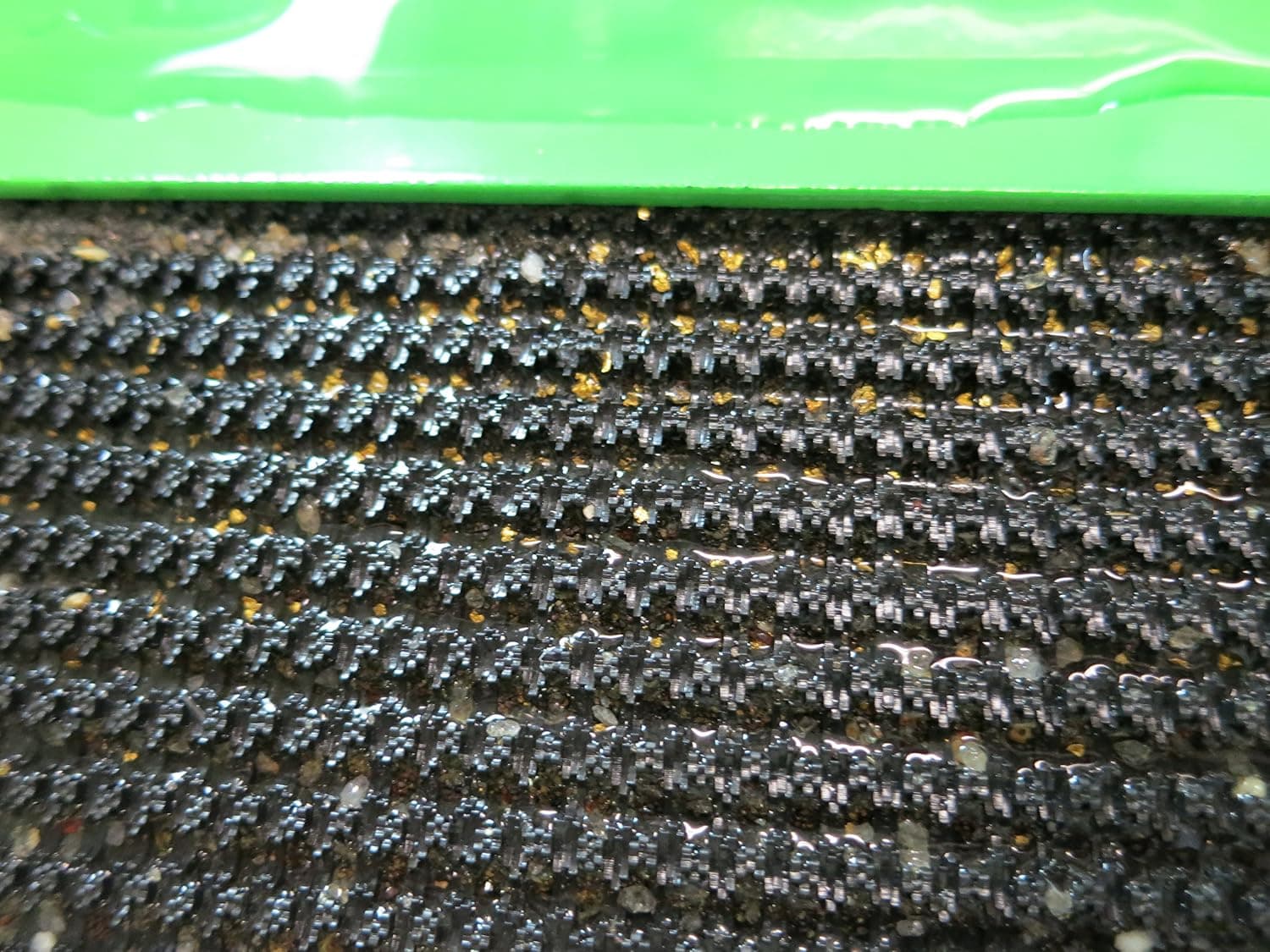 Gold Mining Sluice Box Mat 12x12x1/4"