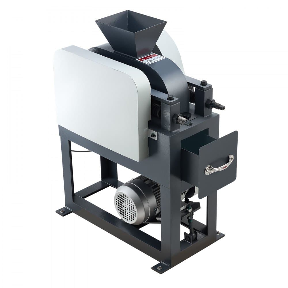 VEVOR Rock Crusher 220V Double Roller Crusher 1.5KW (860kg/h)