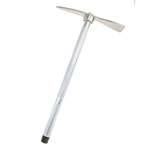 SE Collapsible Magnetic Prospector's Pick for Gold Mining, Stainless Steel Head, 18.75 Inch