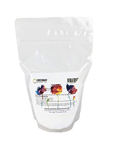 Greenway Biotech Urea Fertilizer Plant Food - High Efficiency 46% Nitrogen 46-0-0 for Indoor, Outdoor Plants - Prilled Aqua Regia Gold Refining 99.9% Water Soluble Garden Lawn Fertilizer (1 Pound)
