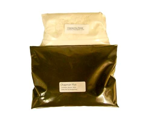 5 LB Hank Chapman Jr Flux & 1 LB Thinner Combo-Refine Gold-Silver-Smelting-Assay