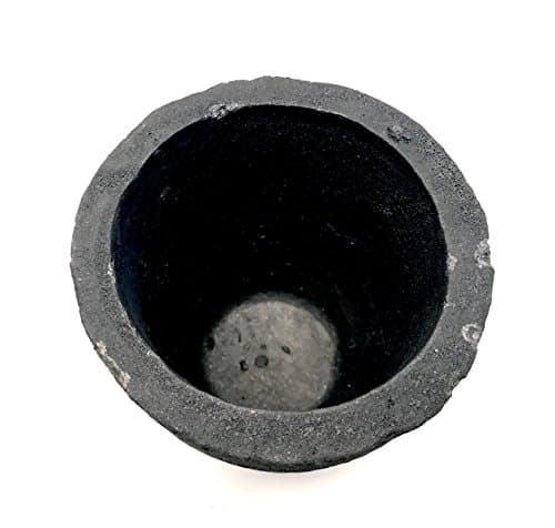 PLESIU Cast Masters USA - 5 Kg Foundry Clay Graphite Crucible Furnace Torch Melting Casting Refining Gold Silver Copper Brass Aluminum