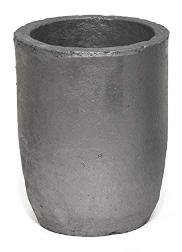 Cast Masters USA - 10 Kg Foundry Clay Graphite Crucible Furnace Torch Melting Casting Refining Gold Silver Copper Brass Aluminum
